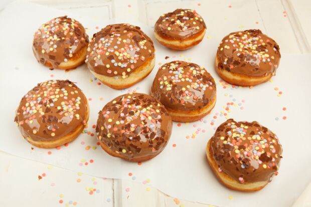 Schokoberliner für Silvester Silvesterrezepte