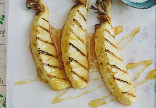 Ananas vom Grill