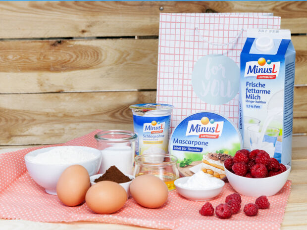 Backen mit laktosefreien Zutaten