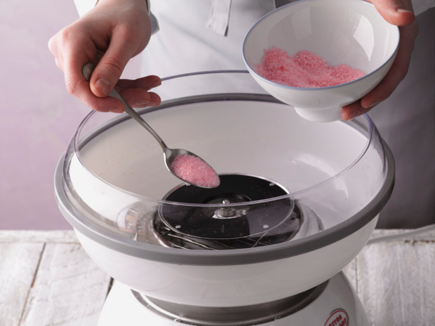 Schritt 1: Zuckerwatte selber machen 