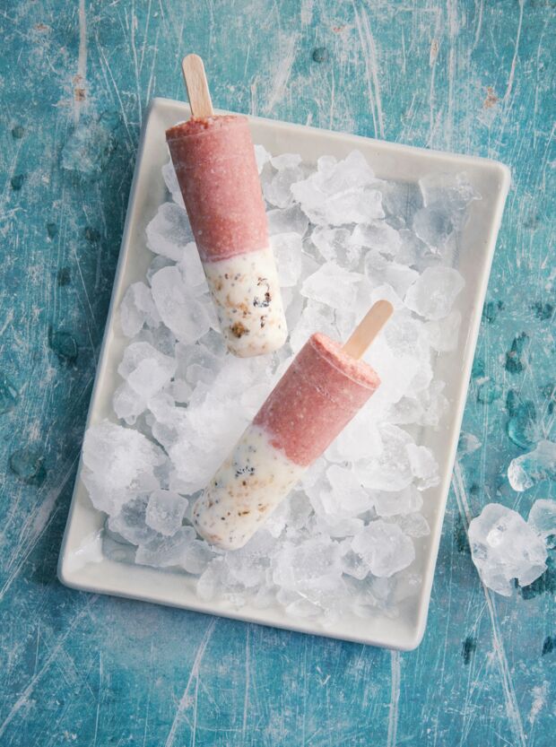 Frühstück-Eislollis Frühstück-Eislollis