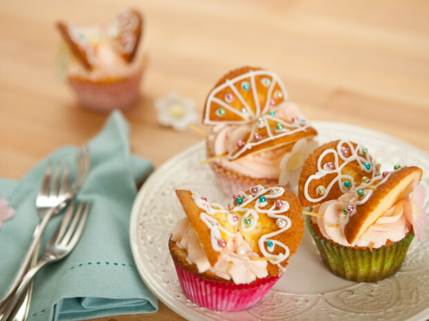 Schmetterlingsmuffins Schmetterlingsmuffins