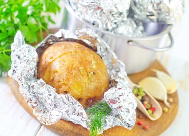 Folienkartoffel vom Grill
