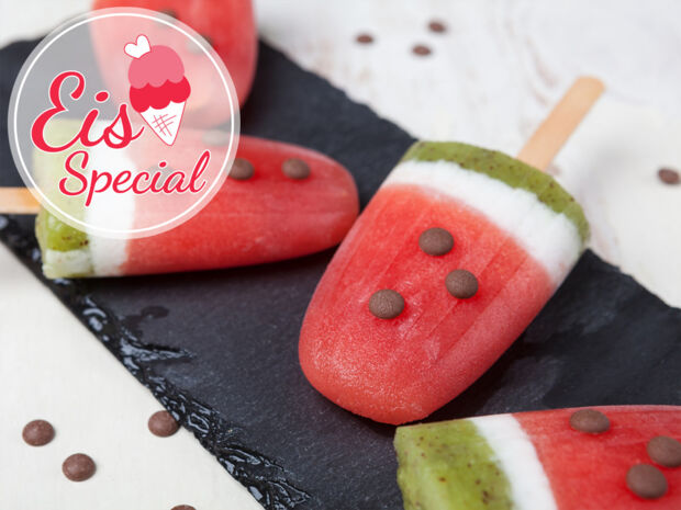 Rezept für erfrischendes Meloneneis | Kitchengirls Rezept für erfrischendes Meloneneis | Kitchengirls