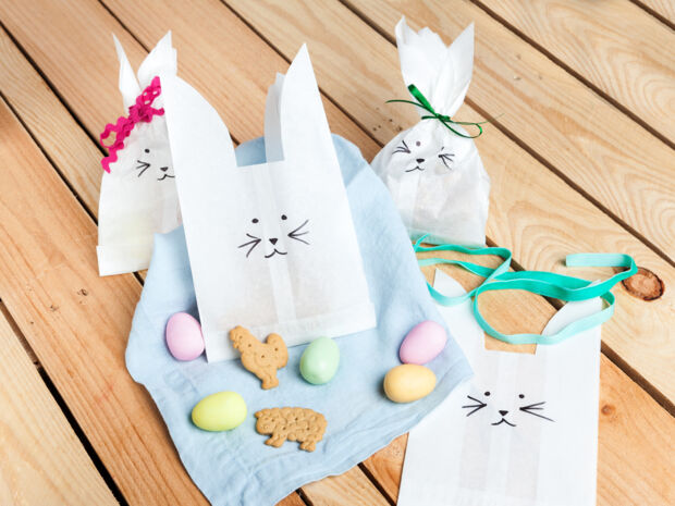 Verpackung für Ostergeschenke basteln