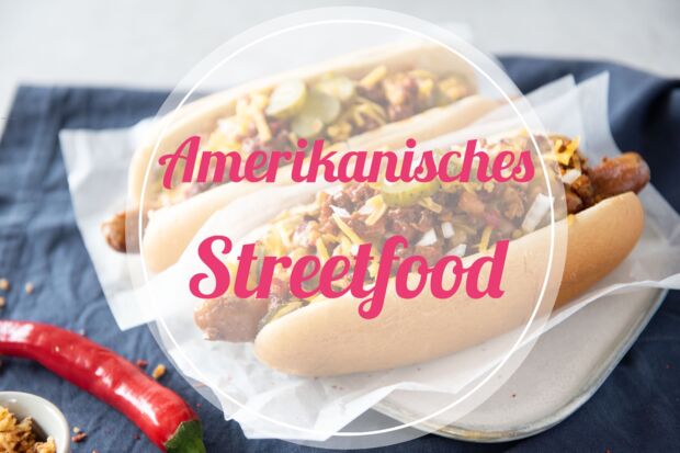 Amerikanisches Streetfood Amerikanisches Streetfood