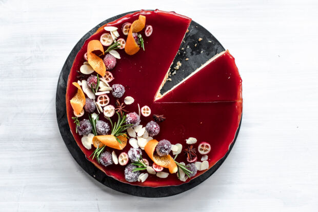 Glühwein-Cheesecake