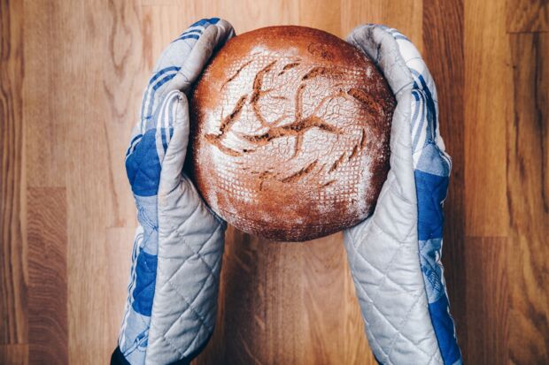 Brot aus dem Holzofen