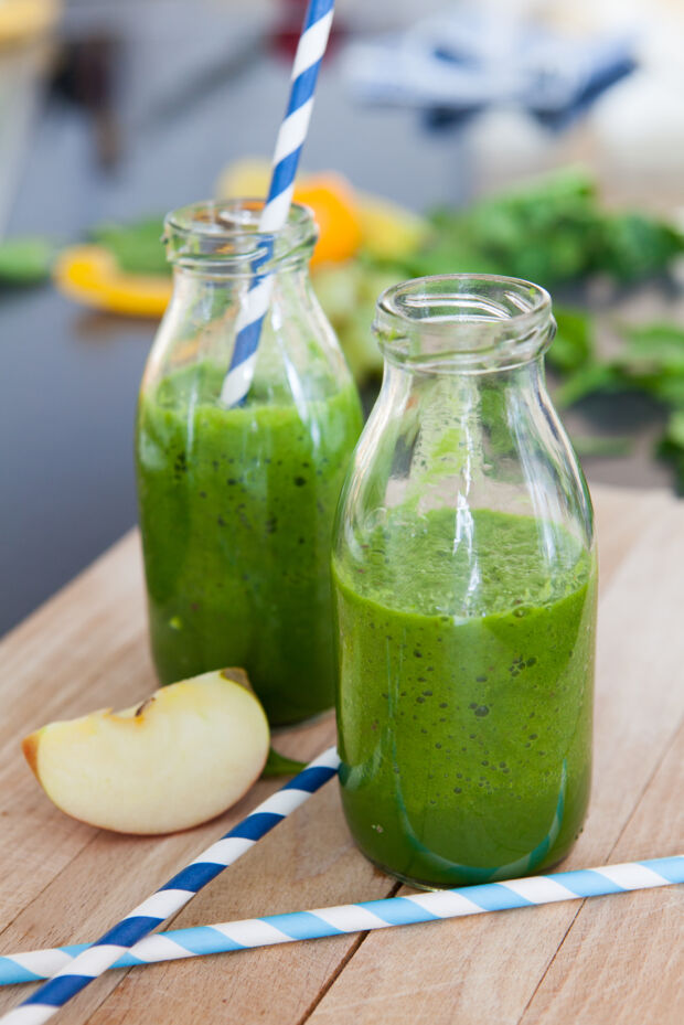 Spinat-Apfel-Smoothie smoothie grün