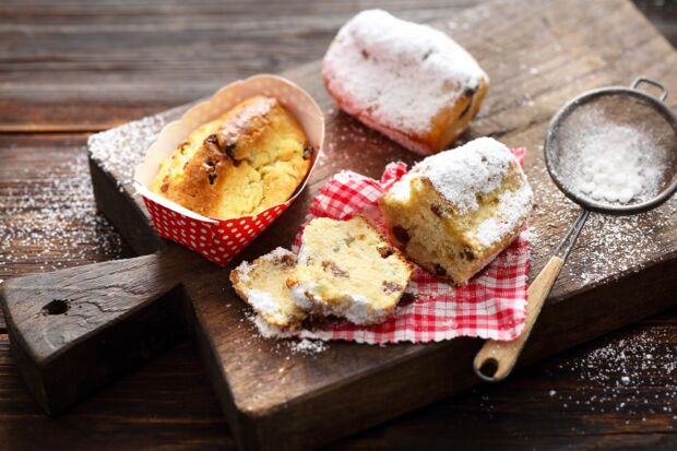 Glutenfreie Quarkstollen Mini-Quarkstollen