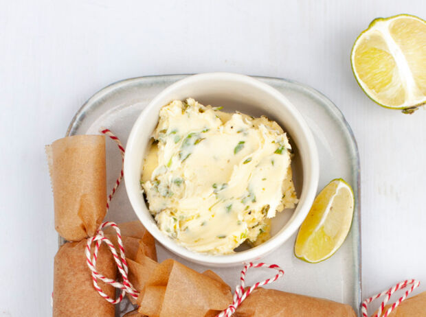 Koriander-Limetten-Butter Koriander-Limetten-Butter