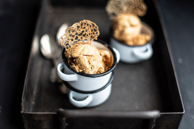 Rezept für Dulce de Leche Eis Dulce de Leche Eis