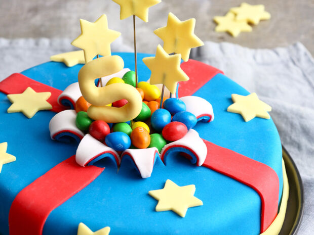 Pfotenstreifenkuchen Mit Schutt Und Marschall Pfote Patrouille