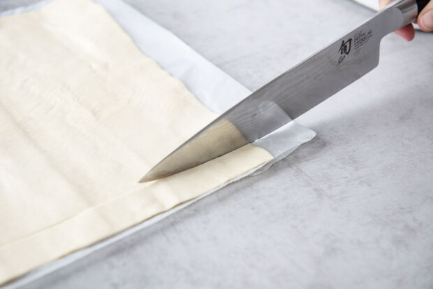 blätterteig möhren step1