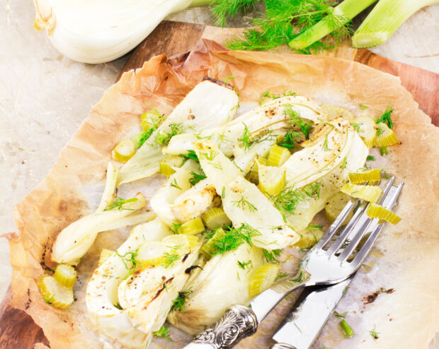 gegrillter Fenchel