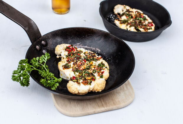 gegrillte Blumenkohl-Steaks blumenkohlsteak-gegrillt-rezept-kitchengirls