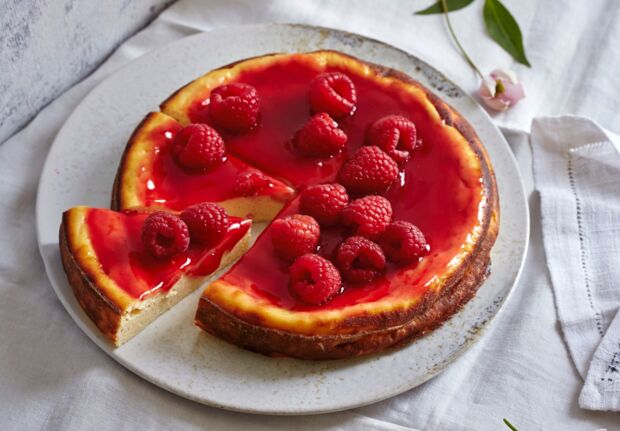 New York Cheesecake mit Himbeeren | Kitchengirls