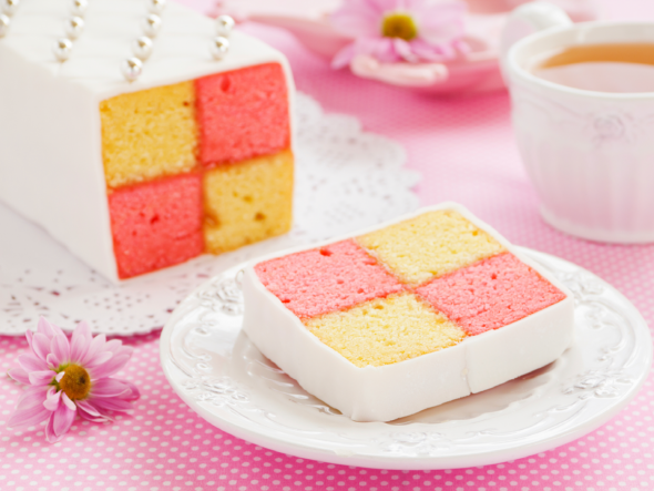 Battenberg Kuchen mit Karomuster kuchen-mit-karomuster-battenberg-kuchen