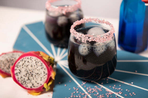 Schwarzer Cocktail - Black Panther