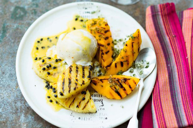 Mango Grillen Save Gegrillte Mango Mango Grillen Save Gegrillte Mango