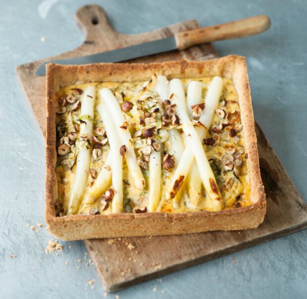 Spargelquiche