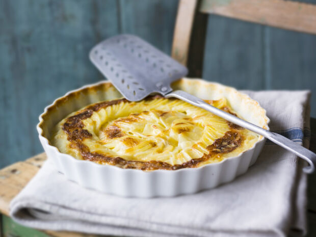 Kartoffelgratin Kartoffelgratin mit Käse