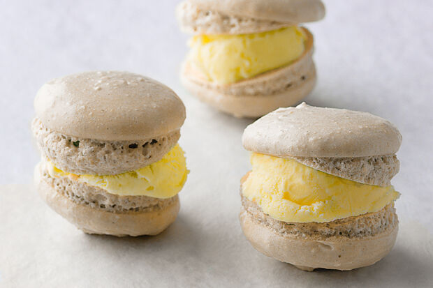 Eis-Macarons selber machen eis-macarons
