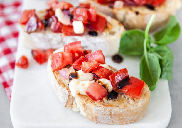 Klassisches Bruschetta