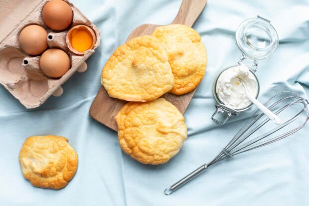 Rezept für glutenfreies Low Carb Cloud Bread