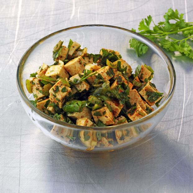 Tofuwürfel in orientalischer Marinade orientalische Tofu-Marinade