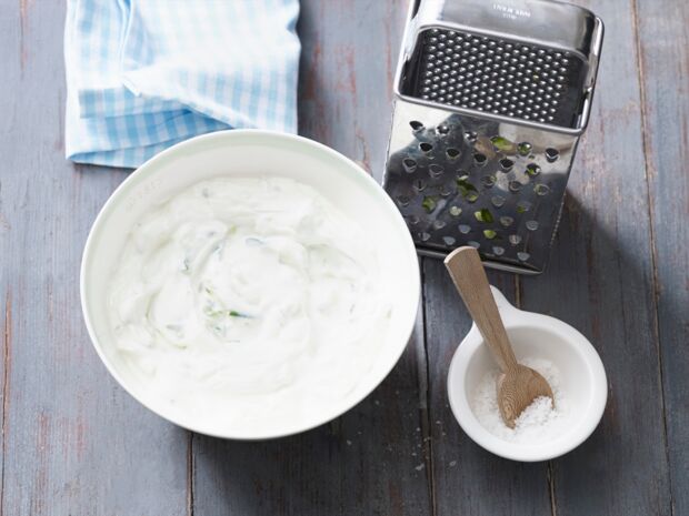 Griechisches Tzatziki selber machen Tzatziki