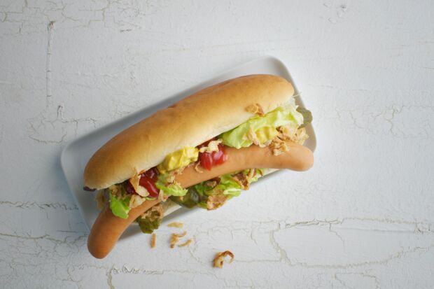 Klassischer Hot Dog