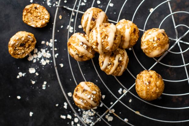 Energy-Balls mit Kürbis und Walnüssen Kürbis-Walnuss Energyballs