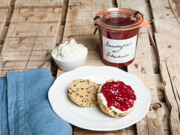 Rezept für Marmelade mit Birkenzucker, Zitrone und Thymian | Kitchengirls