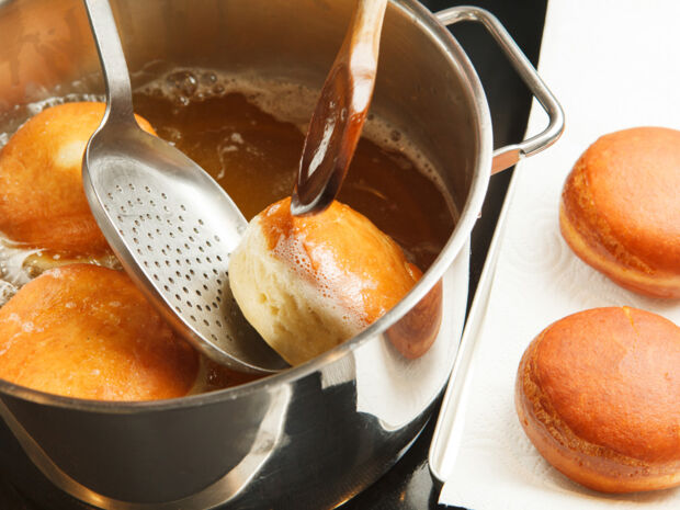 Berliner backen Berliner selber machen