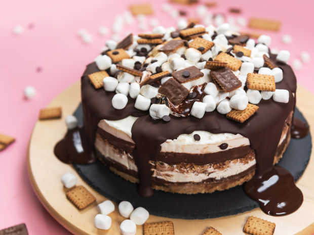 Rezept für Marshmallow Kuchen | Kitchengirls