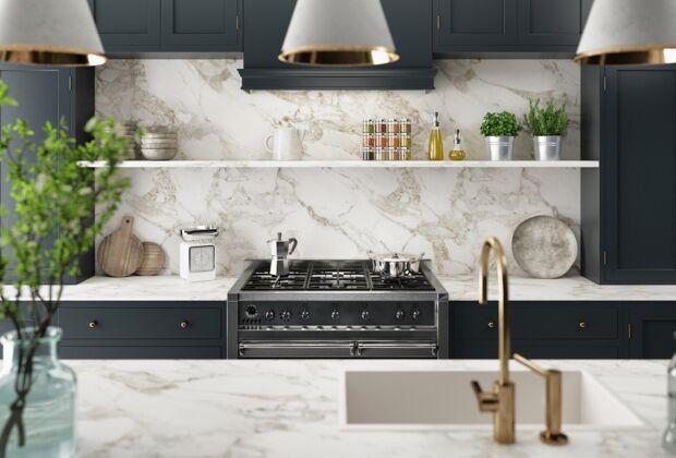 Ergonomisch, funktionale Küche