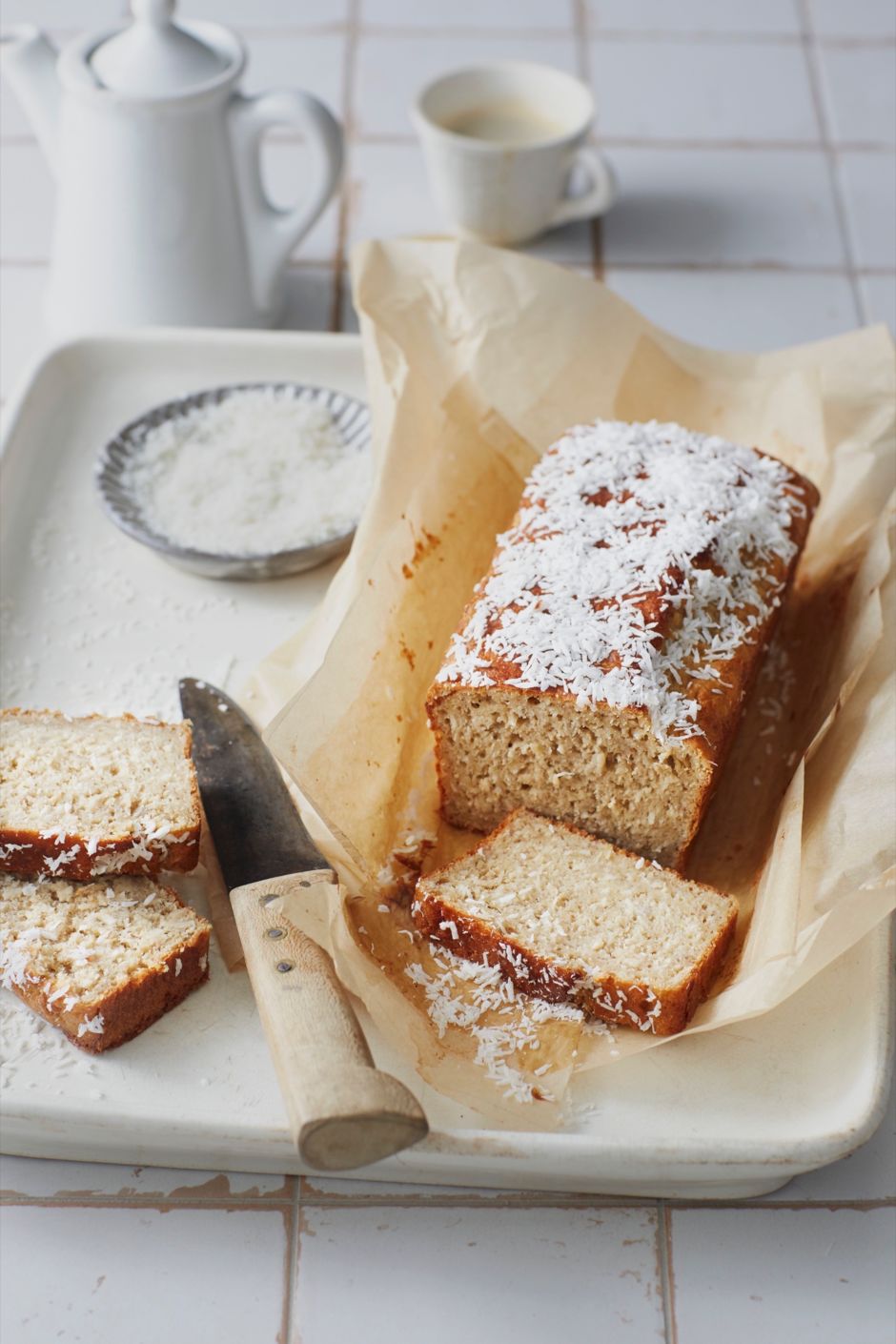 Rezept für zuckerfreien Bananen-Kokos-Kuchen | Kitchengirls