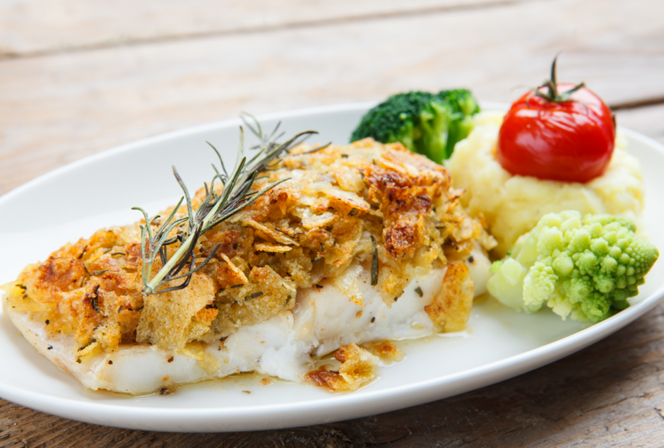 Rezept für Kabeljaufilet mit Knusperkruste | Kitchengirls Rezept für Kabeljaufilet mit Knusperkruste | Kitchengirls