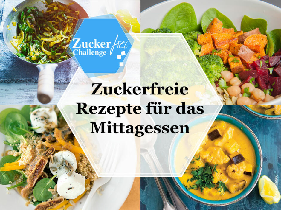 Zuckerfreie Rezepte für das Mittagessen