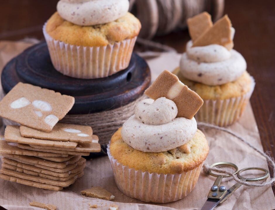 Rezept für Spekulatius Cupcakes | Kitchengirls Rezept für Spekulatius Cupcakes | Kitchengirls