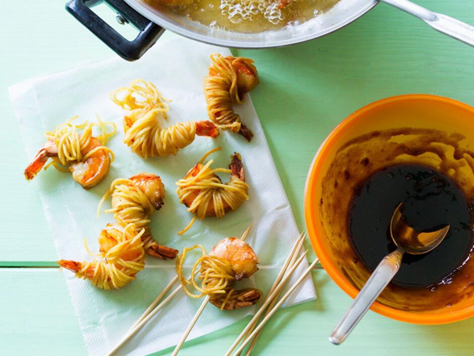 Frittierte Garnelen im Teigmantel | Kitchengirls Frittierte Garnelen im Teigmantel | Kitchengirls