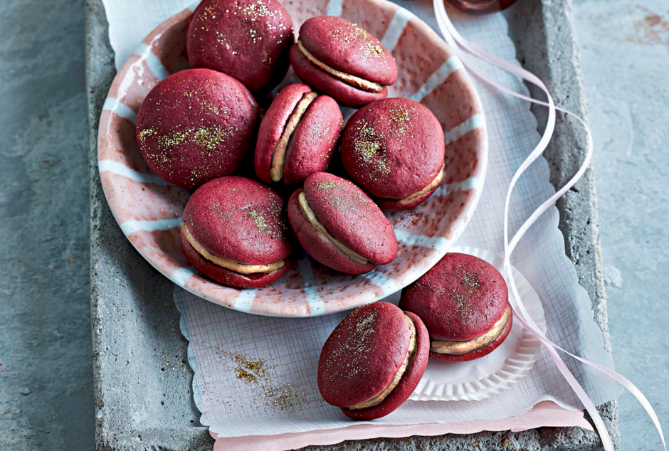 Rezept Fur Red Velvet Macarons Kitchengirls