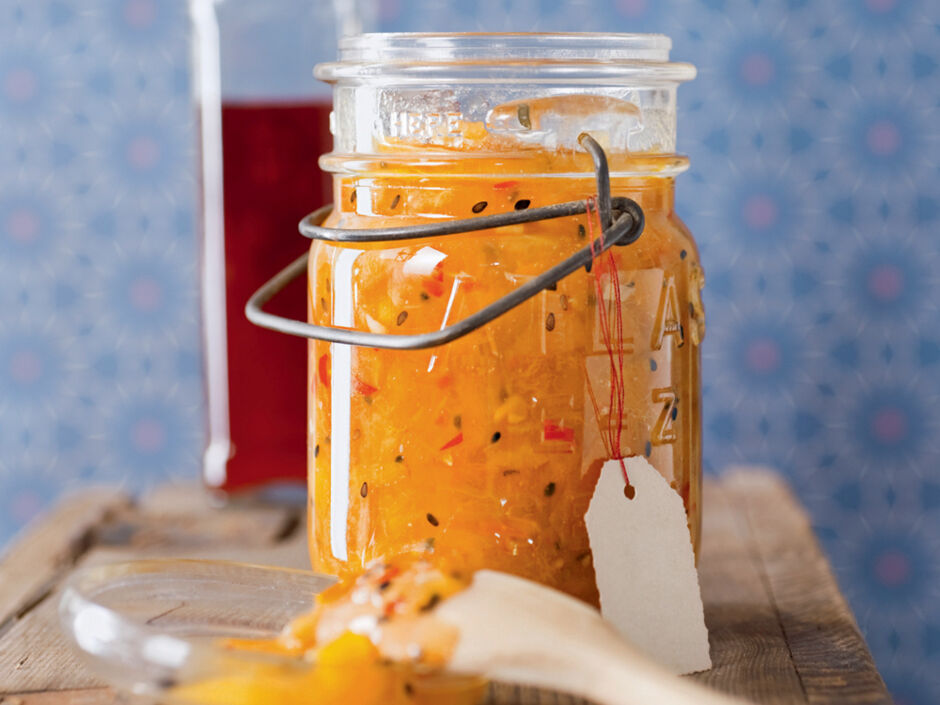 Rezept für Nektarinen-Tomaten-Chutney | Kitchengirls Rezept für Nektarinen-Tomaten-Chutney | Kitchengirls