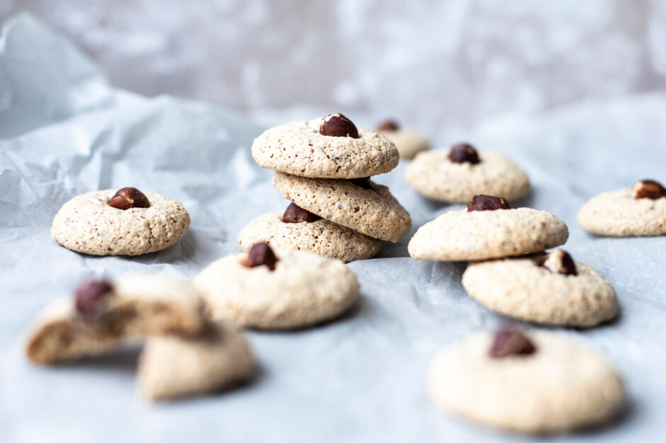 Rezept für Haselnussmakronen | Kitchengirls Rezept für Haselnussmakronen | Kitchengirls