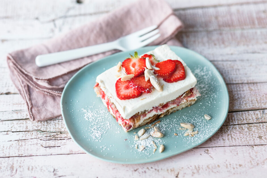 Fruchtiges Erdbeer-Tiramisu | Kitchengirls Fruchtiges Erdbeer-Tiramisu | Kitchengirls
