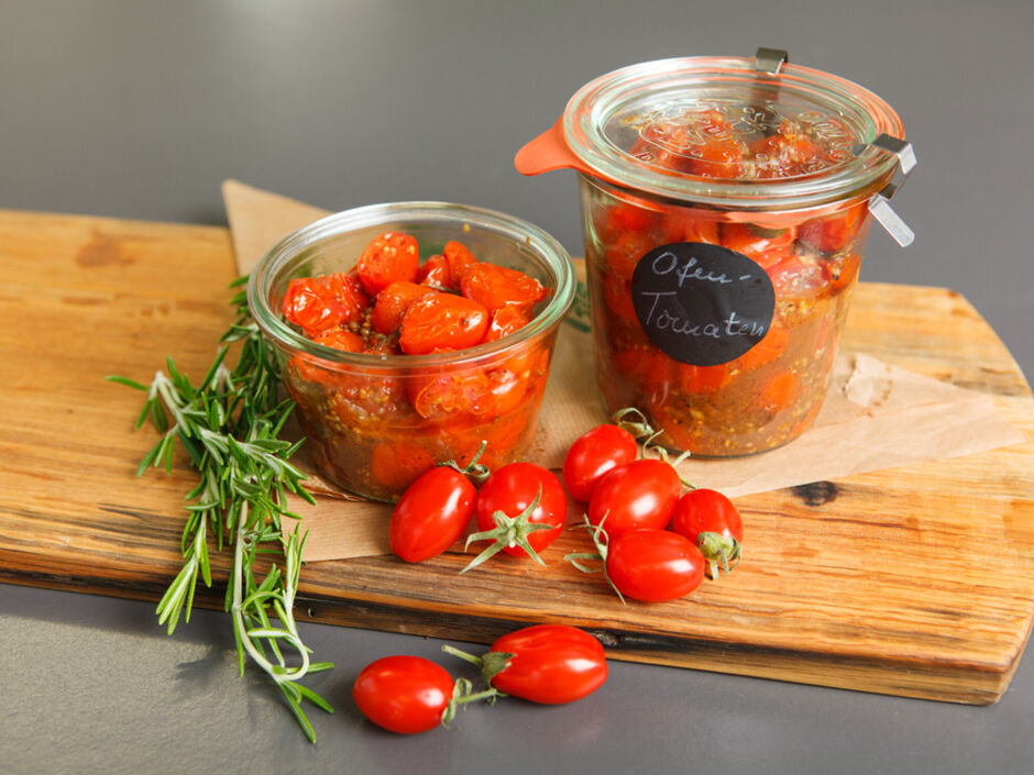 Tomaten im Ofen einkochen