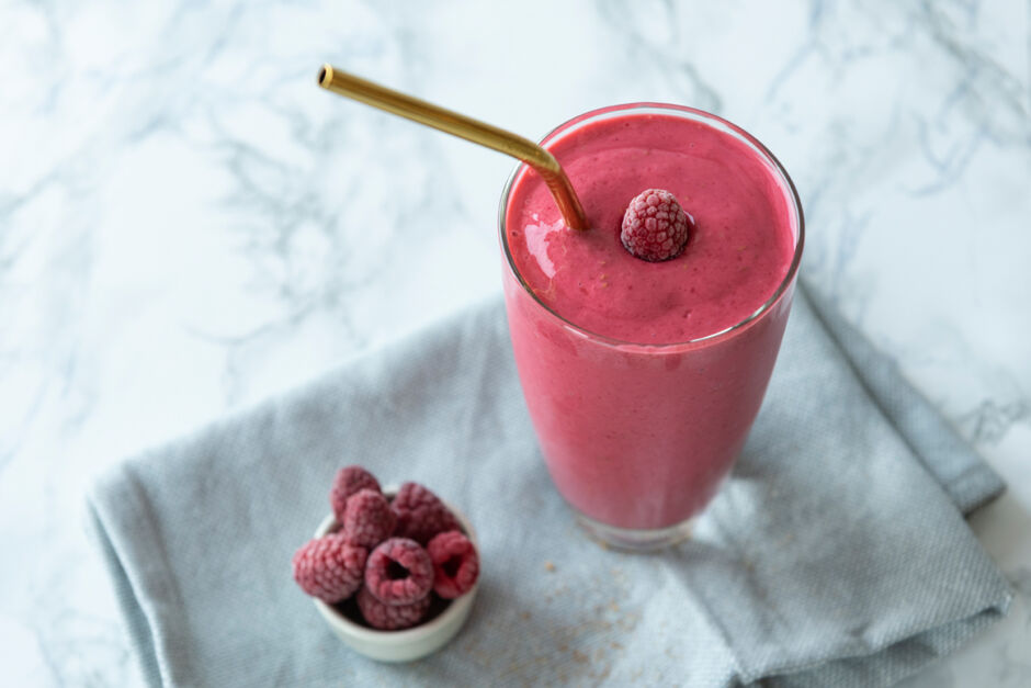 Himbeer Protein Shake | Kitchengirls Himbeer Protein Shake | Kitchengirls