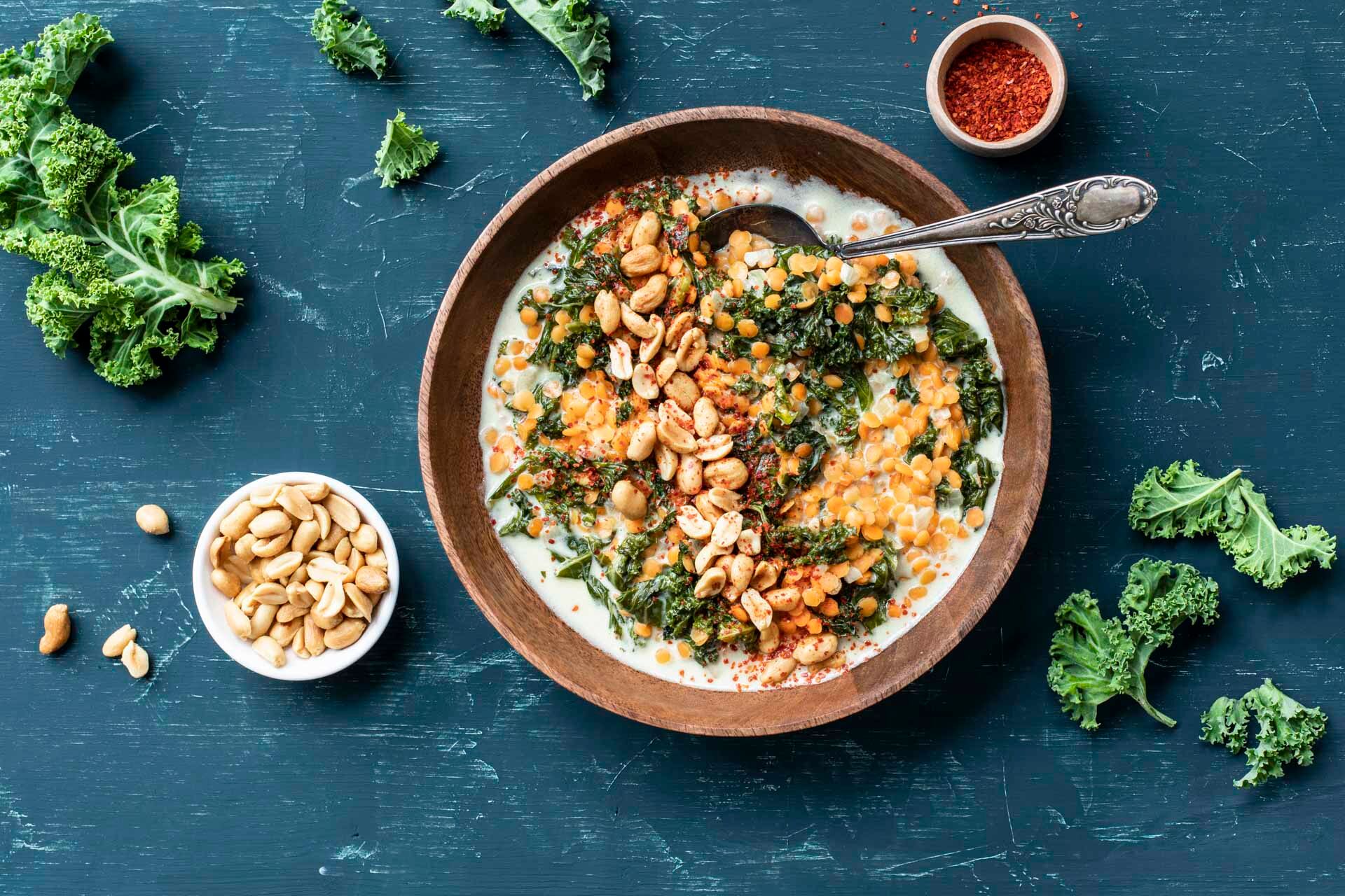 rezept fur veganes grunkohl curry kitchengirls