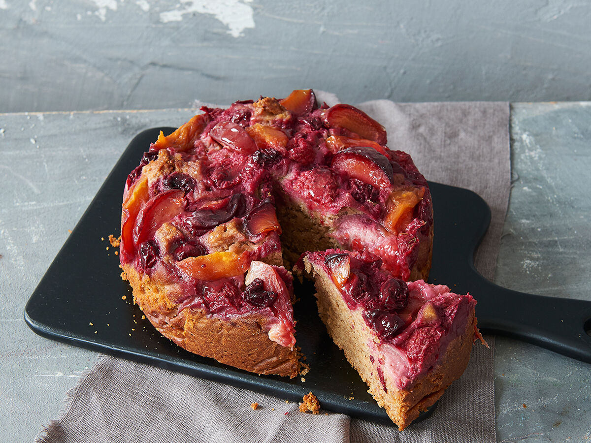 Veganer Quinoa Kuchen Mit Pflaumen Kitchengirls Veganer Quinoa Kuchen Mit Pflaumen Kitchengirls